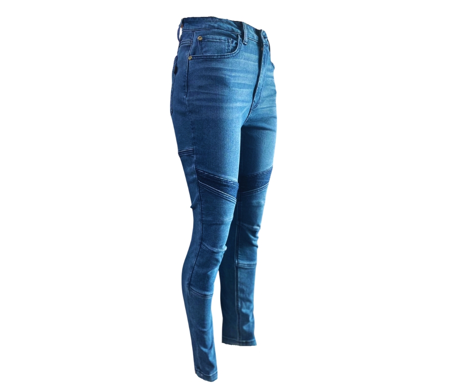 Jeans Dama con Aramida Azul