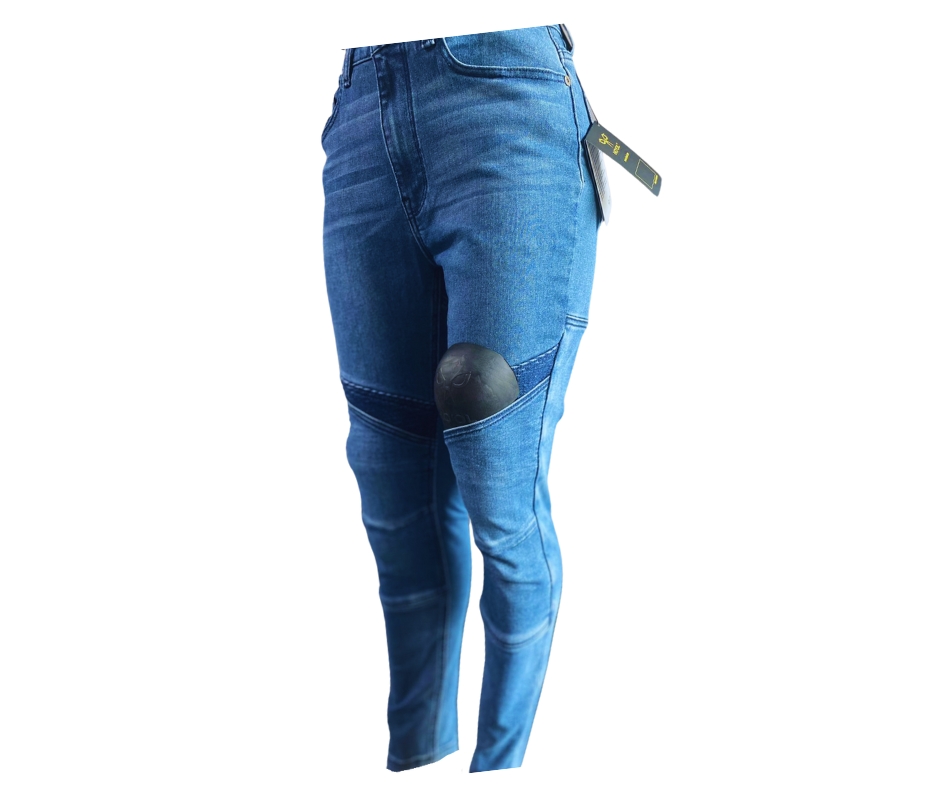 Jeans Dama con Aramida Azul