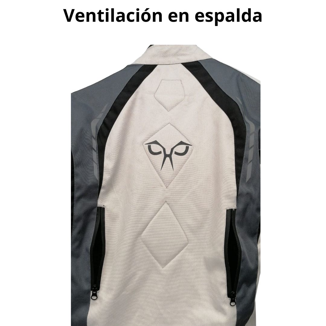 Chamarra Corta Gris