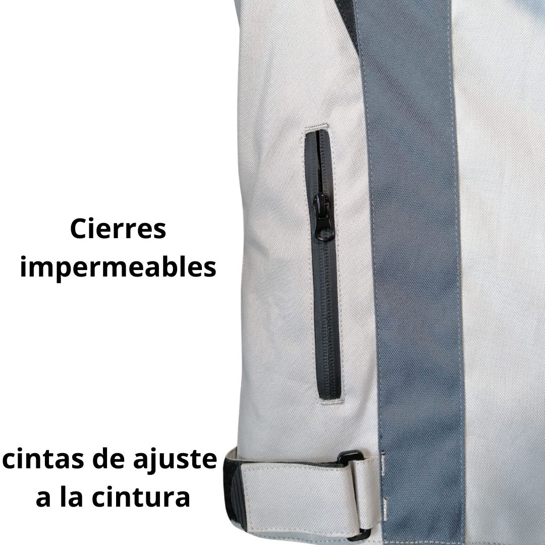 Chamarra Corta Gris