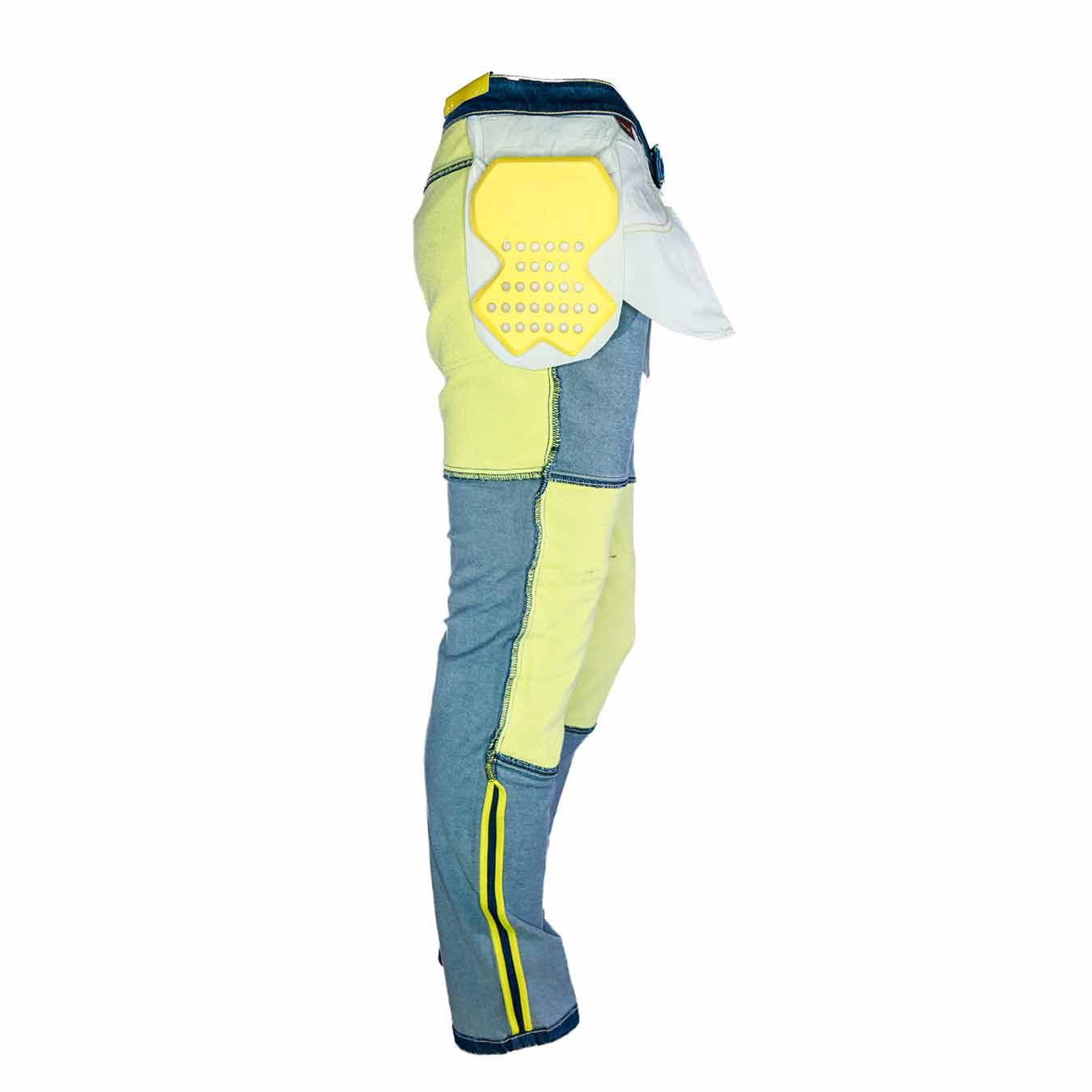 Jeans Caballero con Aramida Regular Azul