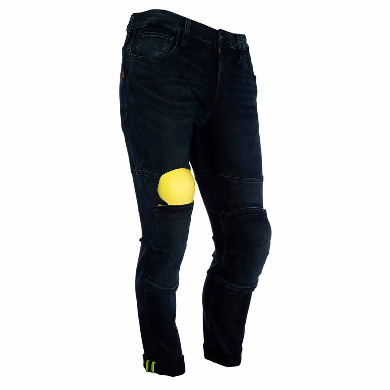 Jeans Caballero con Aramida Regular Negro