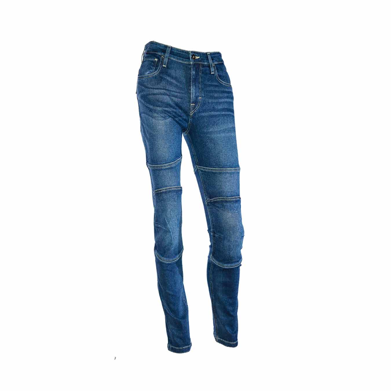 Jeans Caballero con Aramida Slim Azul